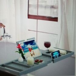 Bamboo Bathtub Caddy Tray