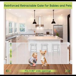 80 “ Retractable safety gate