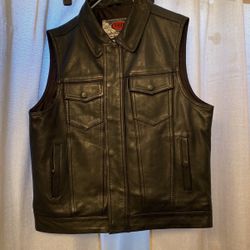 Leather Vest