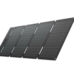 EF ECOFLOW 45W Portable Solar Panel with Type-C, 25% Conversion Efficiency, N Type Solar Cell for Power Stations, IP68 Waterproof, Foldable Lightweigh