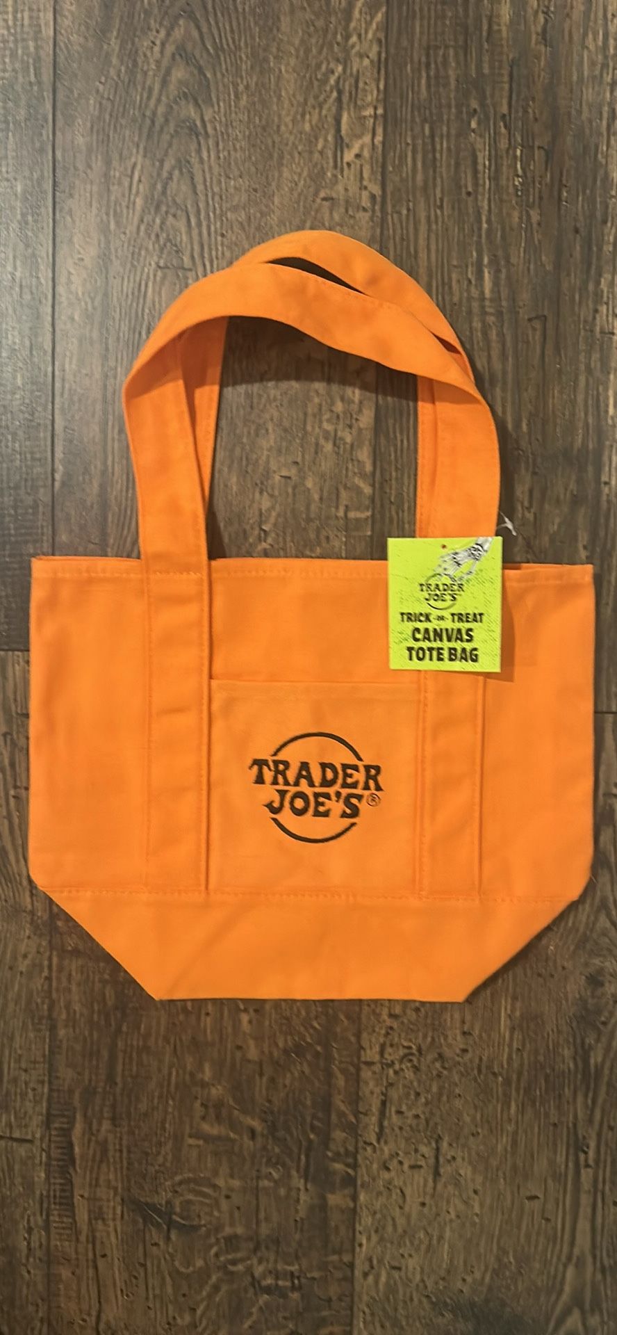Trader Joe’s Halloween Trick Or Treat Canvas Tote Bag