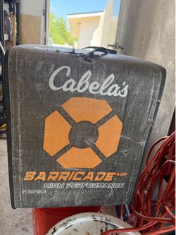 Cabela’s barricade high density archery target