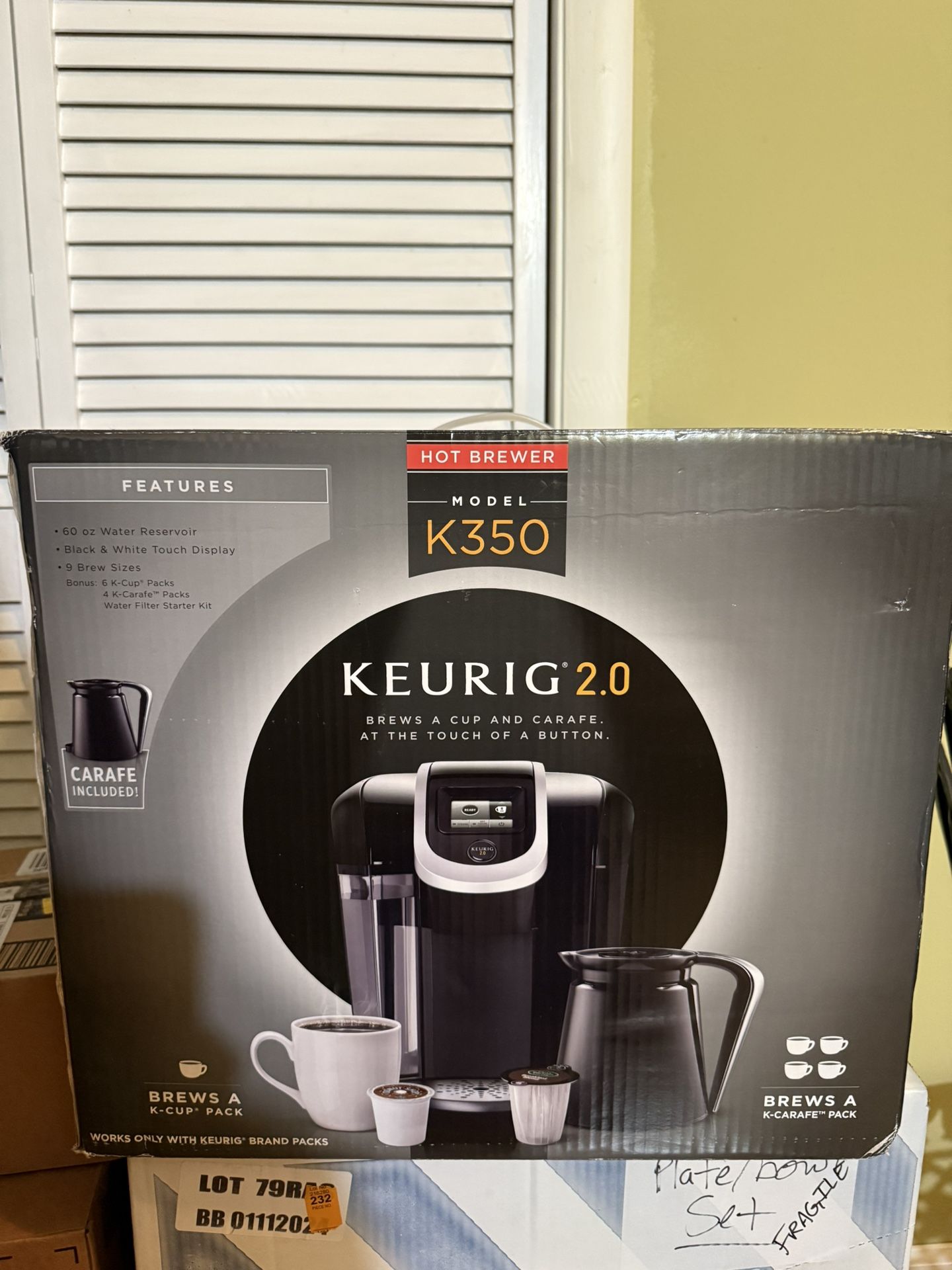 Keurig 2.0 Model K350 Coffee Brewer