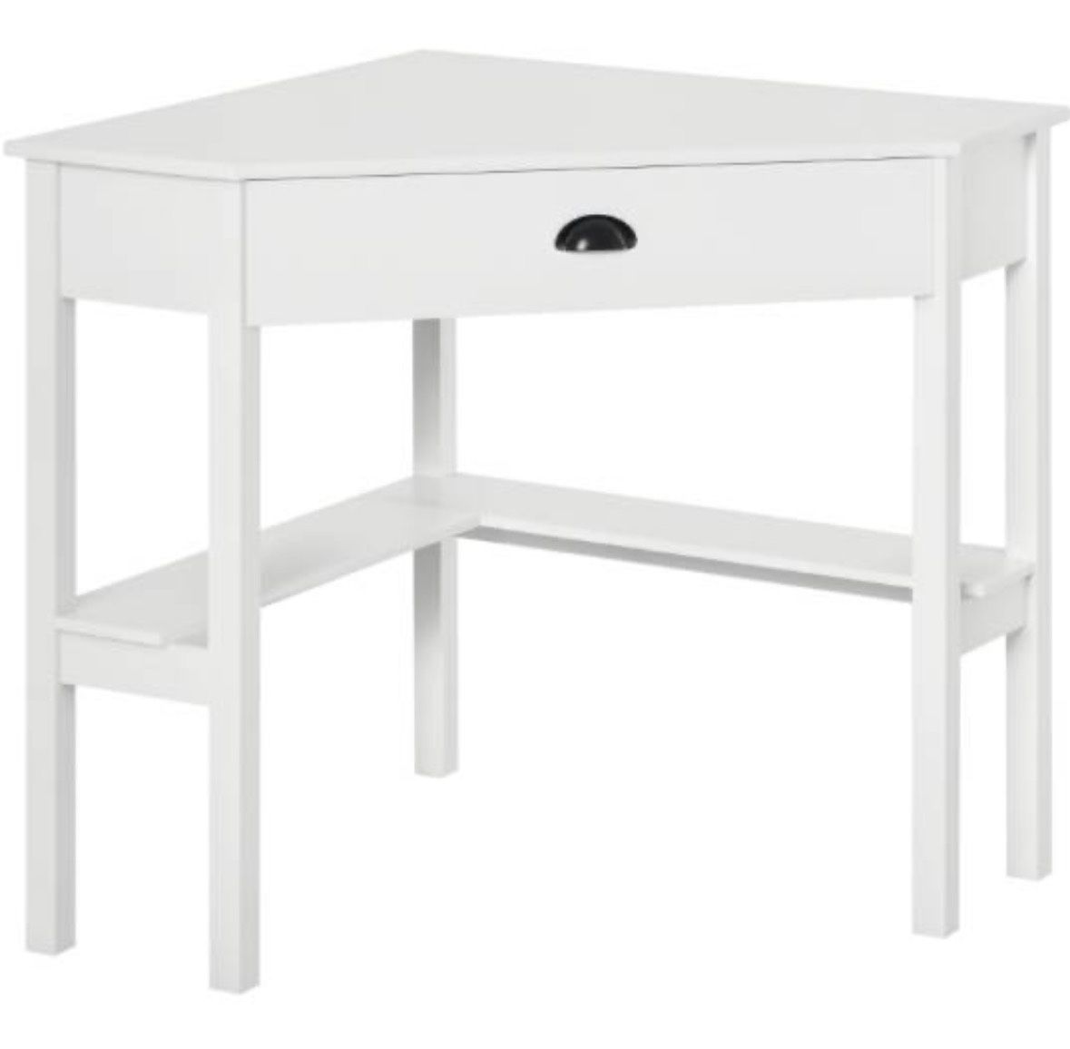 Computer Desk With Drawer White