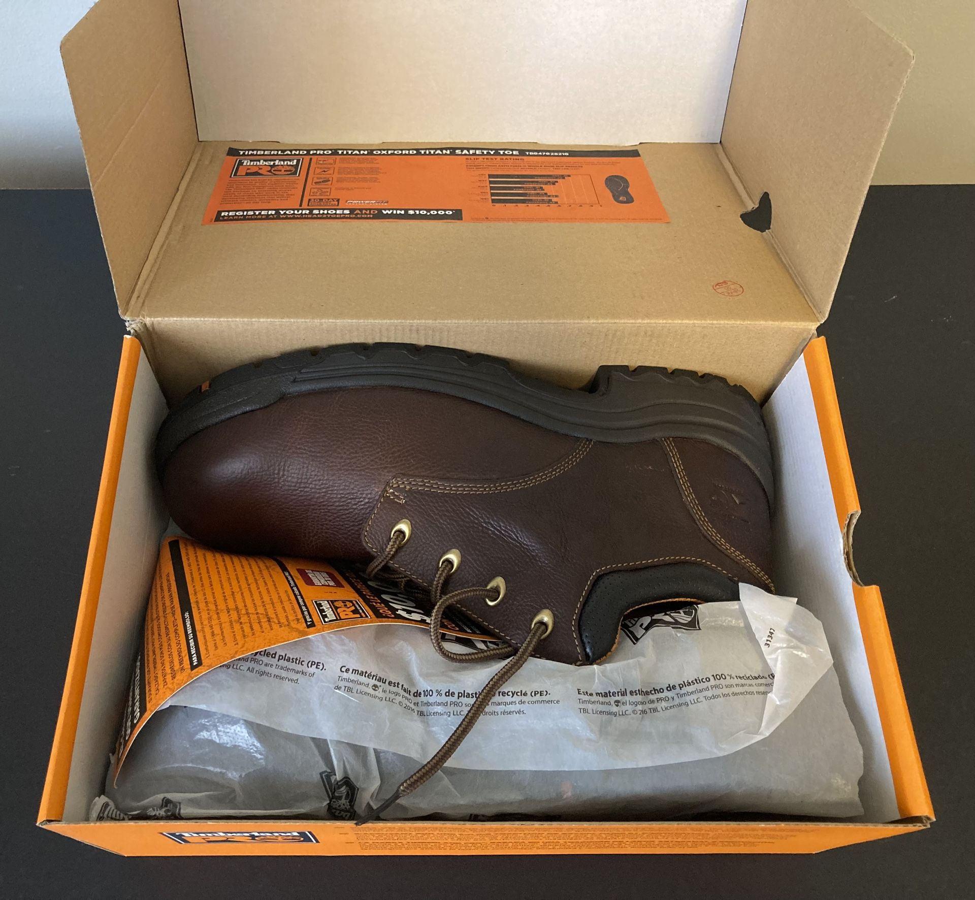 Timberland Pro Men’s Titan Oxford Boots Size: 12 - Brand New