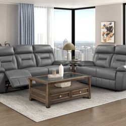 Top GRAIN LEATHER Recliners.  Sofa Set On Sale 