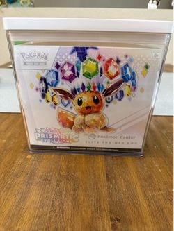 Prismatic Evolutions Pokemon Center ETB