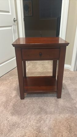 Pottery Barn Bedside Table