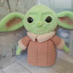 Handmade Yoda Plush – Star Wars Inspired