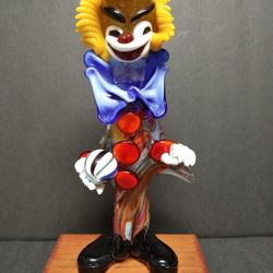 Murano Glass Collection Clown