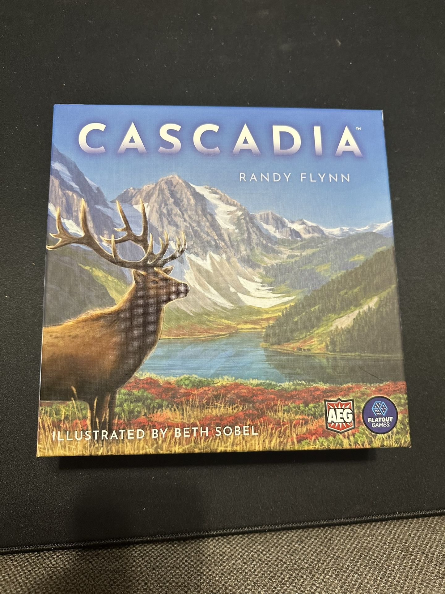 Cascadia Board Game Plus Expansion And Custom Organizer