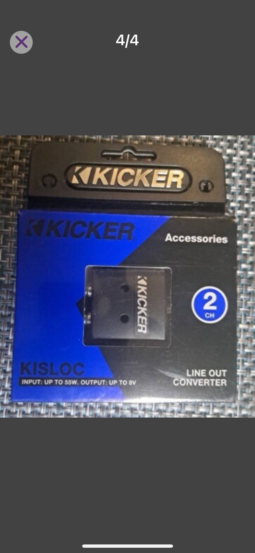 Kicker Line Out Converter