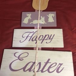  Beautiful Easter sign de Madera