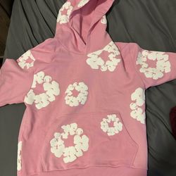 Denim Tears Pink Hoodie 