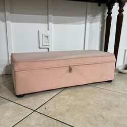 Pink Ottoman