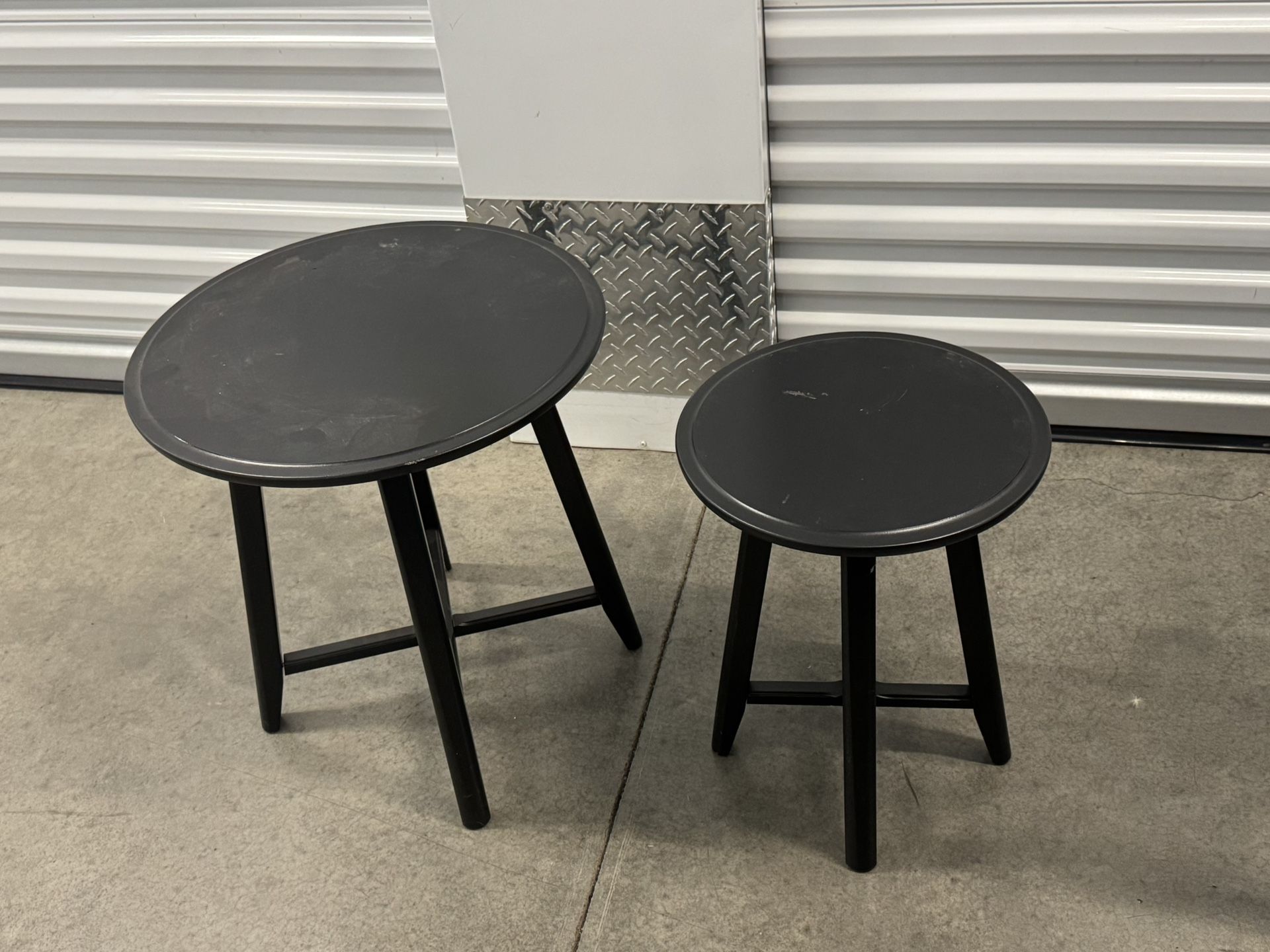Black Stools