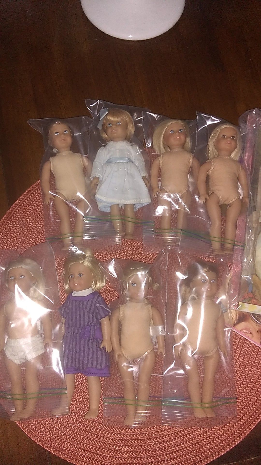 American Girl 8 Inch MINI Dolls lot
