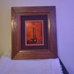 Jack white Gold Leaf Painting