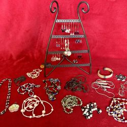Lot ESTATE STERLING SILVER EARRINGS Mixed NECKLACE BRACELET BROOCH PIN RN ‼️ MOVING SALE ‼️