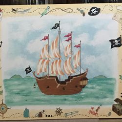Pirate Kids Painting 