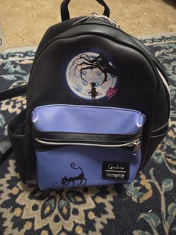 Loungefly mini backpack rare retired coraline