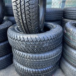 BRIDGESTONE DUELLER P255 /70 R18 99 %TREAD LIFE