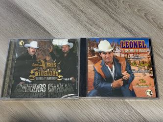 Leonel El Ranchero De Sinaloa y Los ases de Sinaloa cds