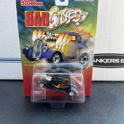 Racing Champions Bad Gassers Hot Rod Coupe Diecast Car Limited Edition MOC