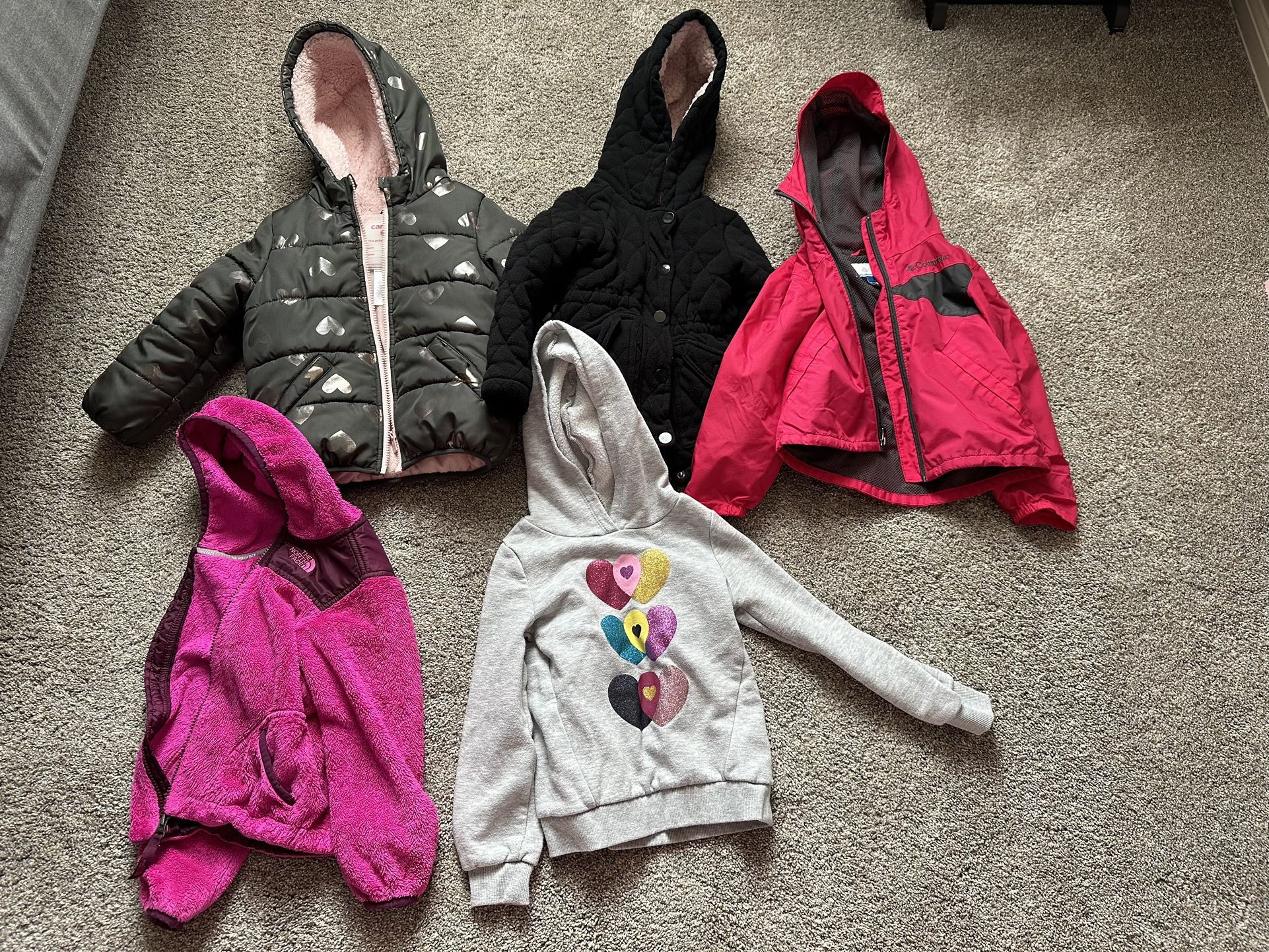 4T Girl Jackets