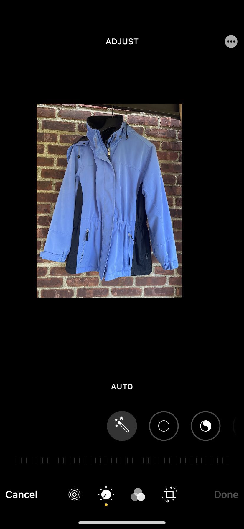 Women’s Outdoor Wear Pacific Trail Ski Coat Blue Hooded  jacket Full Zip w/Pockets