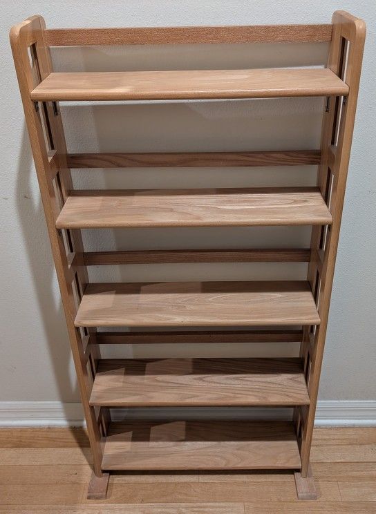 Wood Folding Shelf