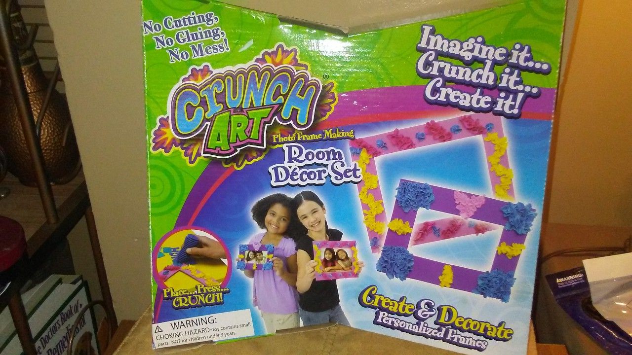 Kids Arts and crafts, Crunch Art set