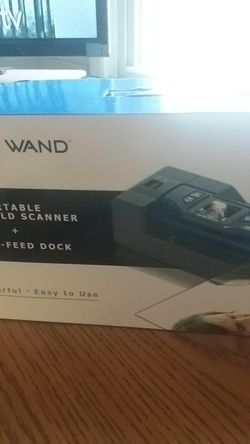 VUPOINT MAGIC WAND HANDHELD SCANNER.
