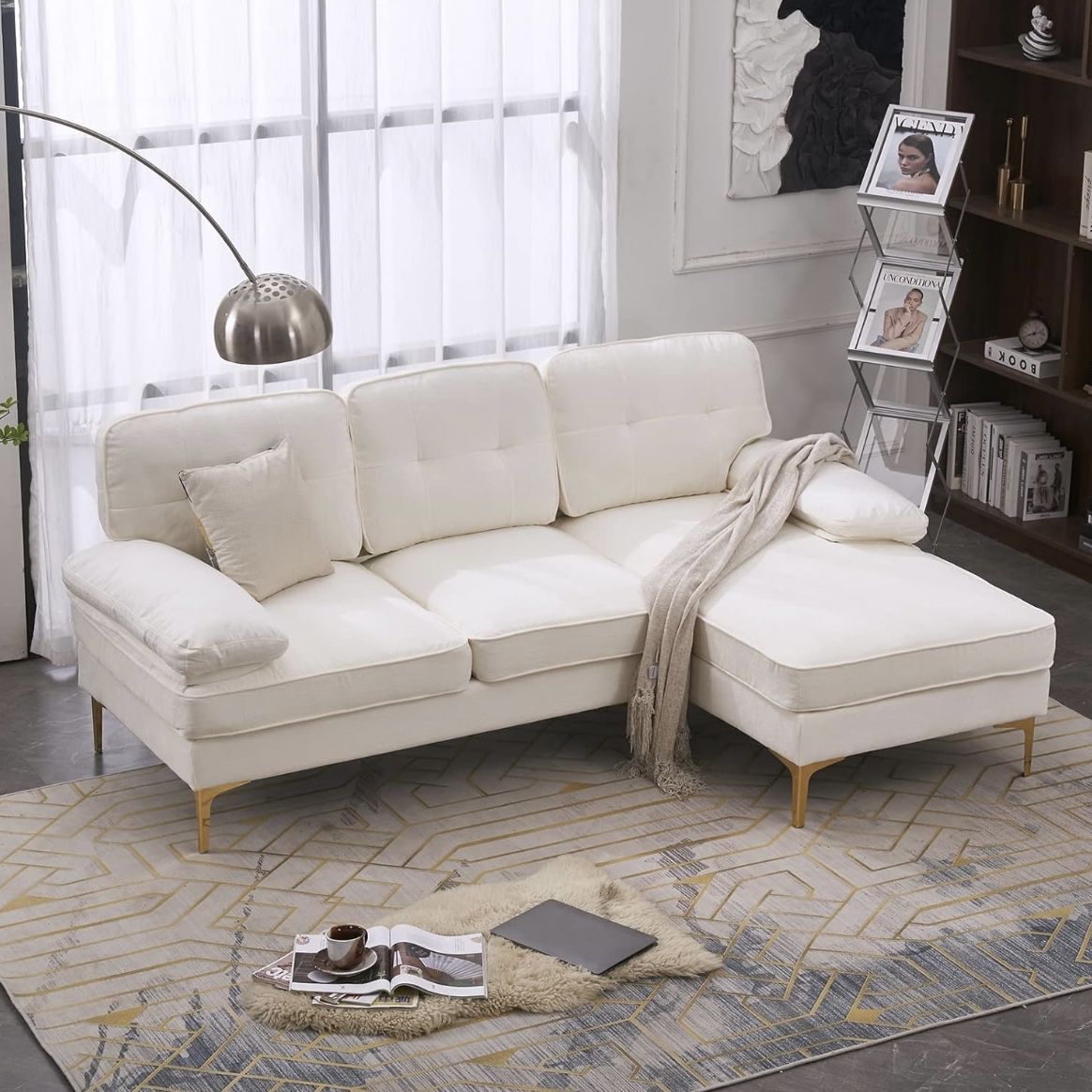 White/Cream Couch