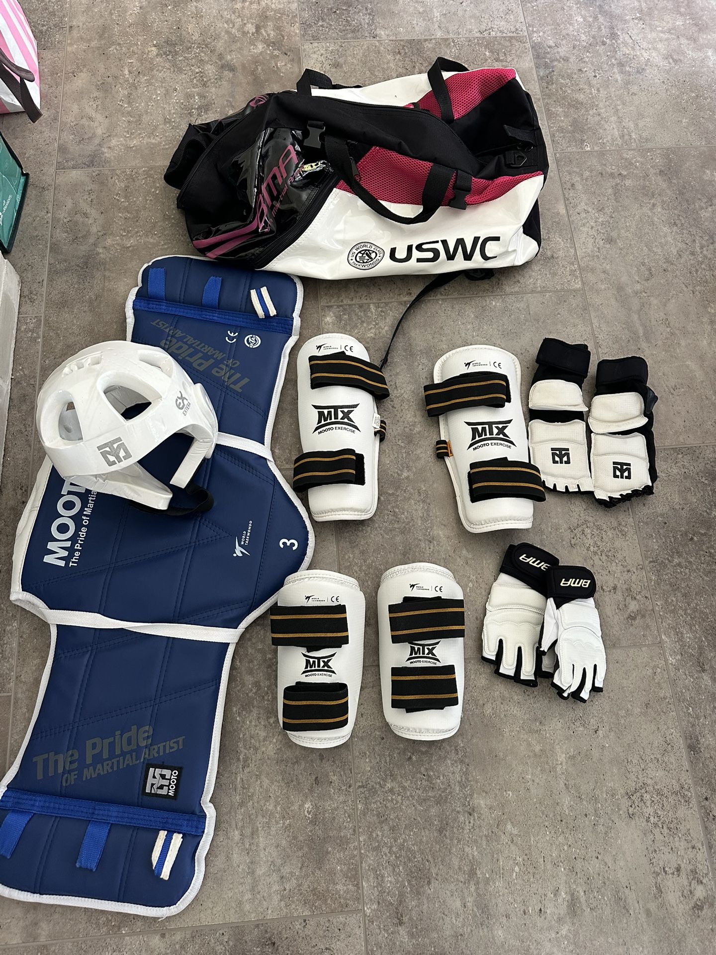 Sparring Gear Full Set 