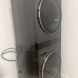 LG Washer And Dryer Stackable Gas