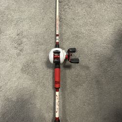 Abu Garcia Major League Fishing Bass Rod And Bait caster 