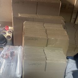 Shipping boxes + shipping accessories