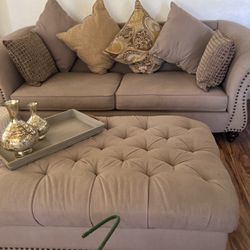 Sofa Ottoman & Tables 