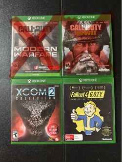Xcom 2 and Fallout 4 (Two Xbox Games)