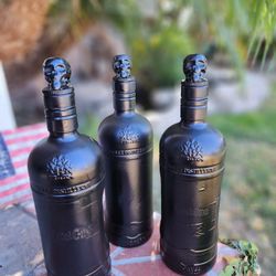 Large Glass Halloween Bottle Decorations