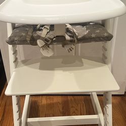 Used Stokke Tripp Trapp high chair white