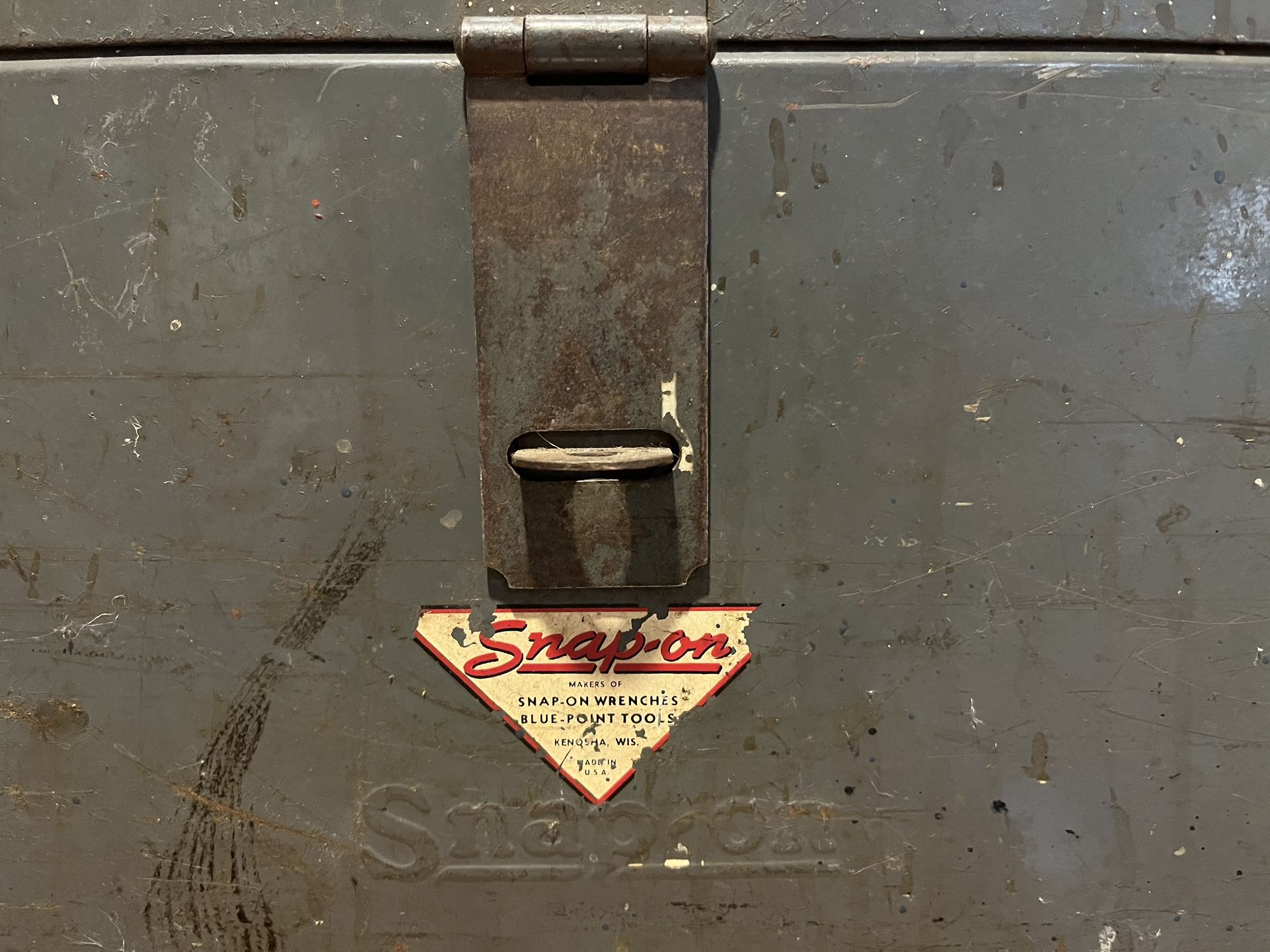 Vintage Snap On Toolbox & 75 Pieces Made In USA