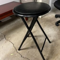 Stool, Strong And Sturdy yet easily folded flat for Storage