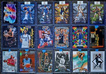 NBA Basketball Card Lot – 18 Custom & Numbered Cards