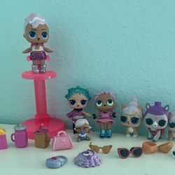 7 LoL Doll Set
