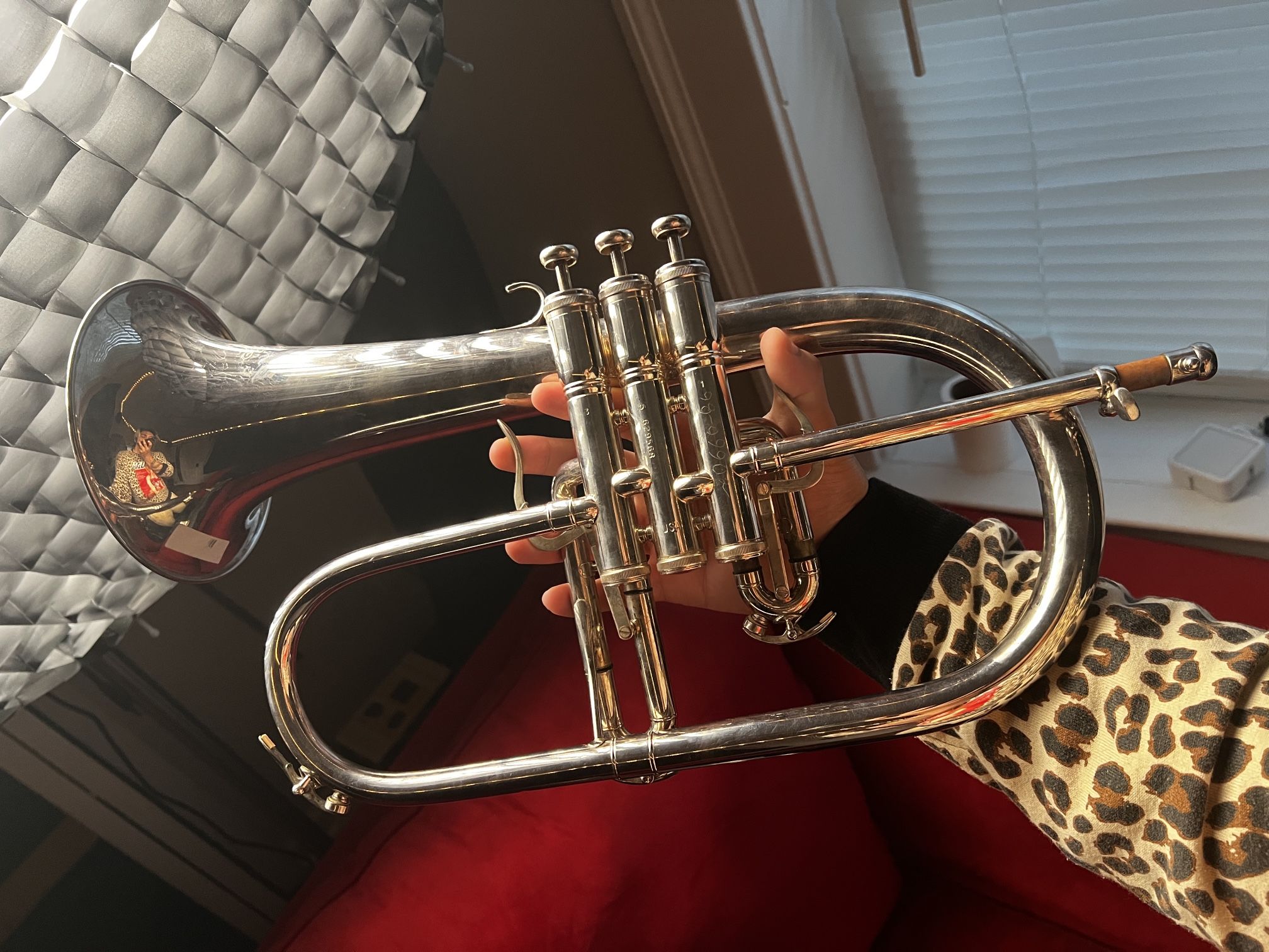 King 2020 Legend Series Flugelhorn Silver Plated