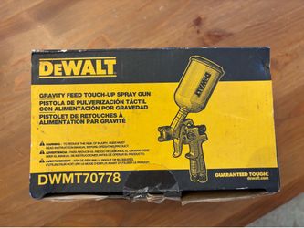 Dewalt Gravity Feed Spray Gun