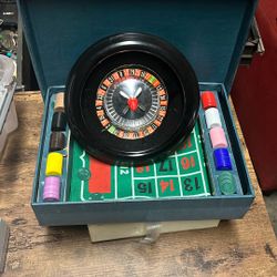 Miniature roulette set