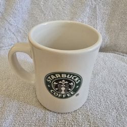 Vintage 2002 Starbucks Barista Coffee Mug 16oz First Starbucks Store Pike Place Market, Seattle, Wa